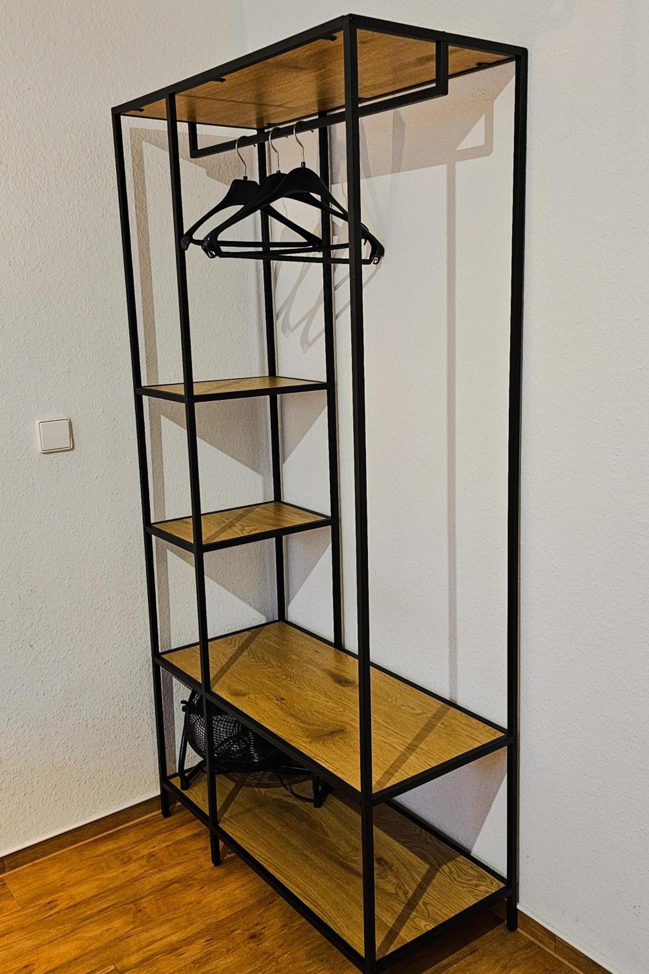 Ecocube Apartment2 Meppen14, Balkon, Kueche, Waschmaschine Rum bild